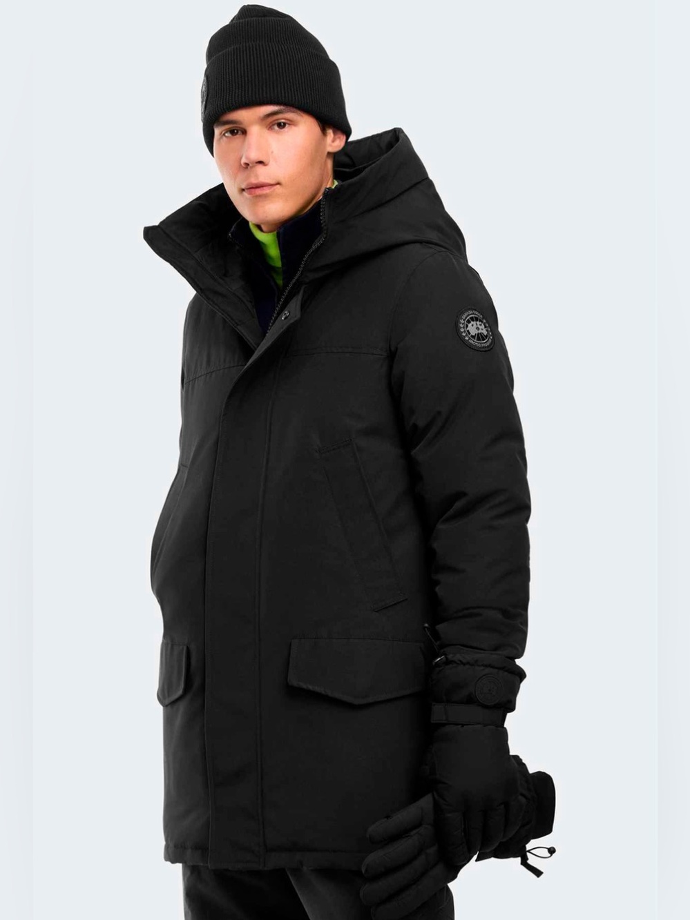Canada Goose Langford Parka Black Disk - Picture 8 of 9